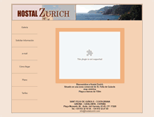 Tablet Screenshot of hostalzurich.com